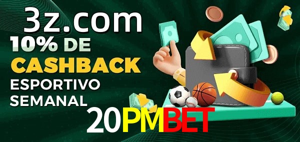 10% de bônus de cashback na 20PMBET
